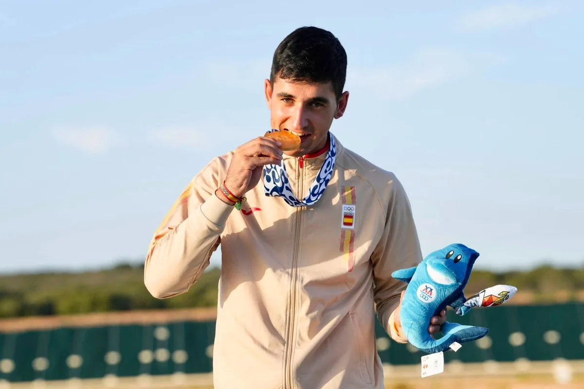 Oro para Andrés García en el foso de tiro y plata de Daniela Picó en el All Around de los Juegos Mediterráneos
