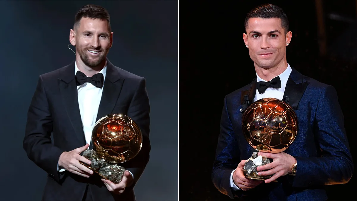 El Balón de Oro lanzó una votación para elegir al más grande de la historia: la inesperada distancia en la puja entre Messi y Cristiano