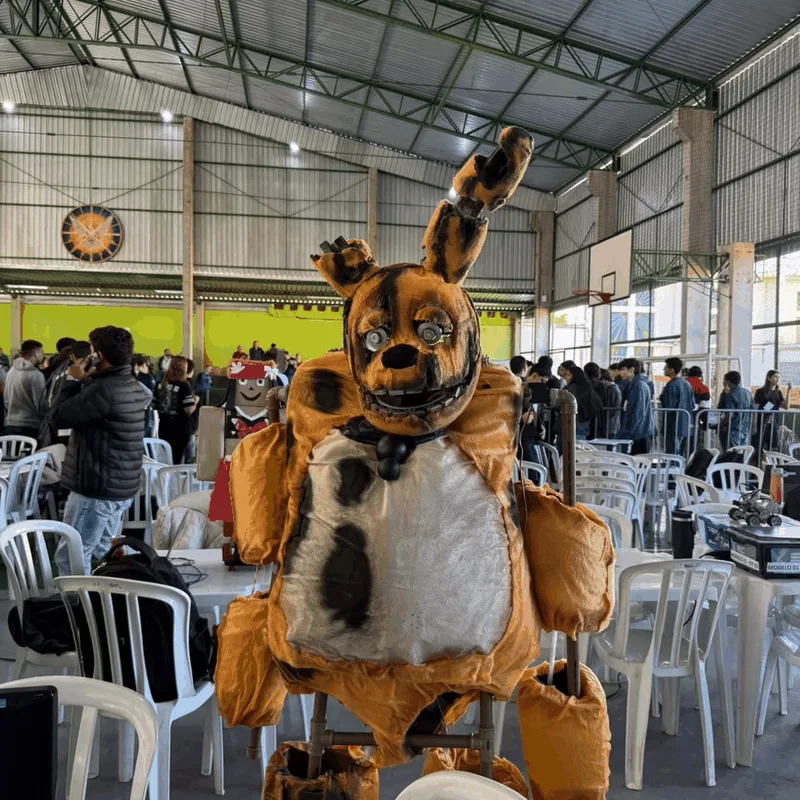 Estudantes colocam robôs para dançar e tocar Trem do Pantanal