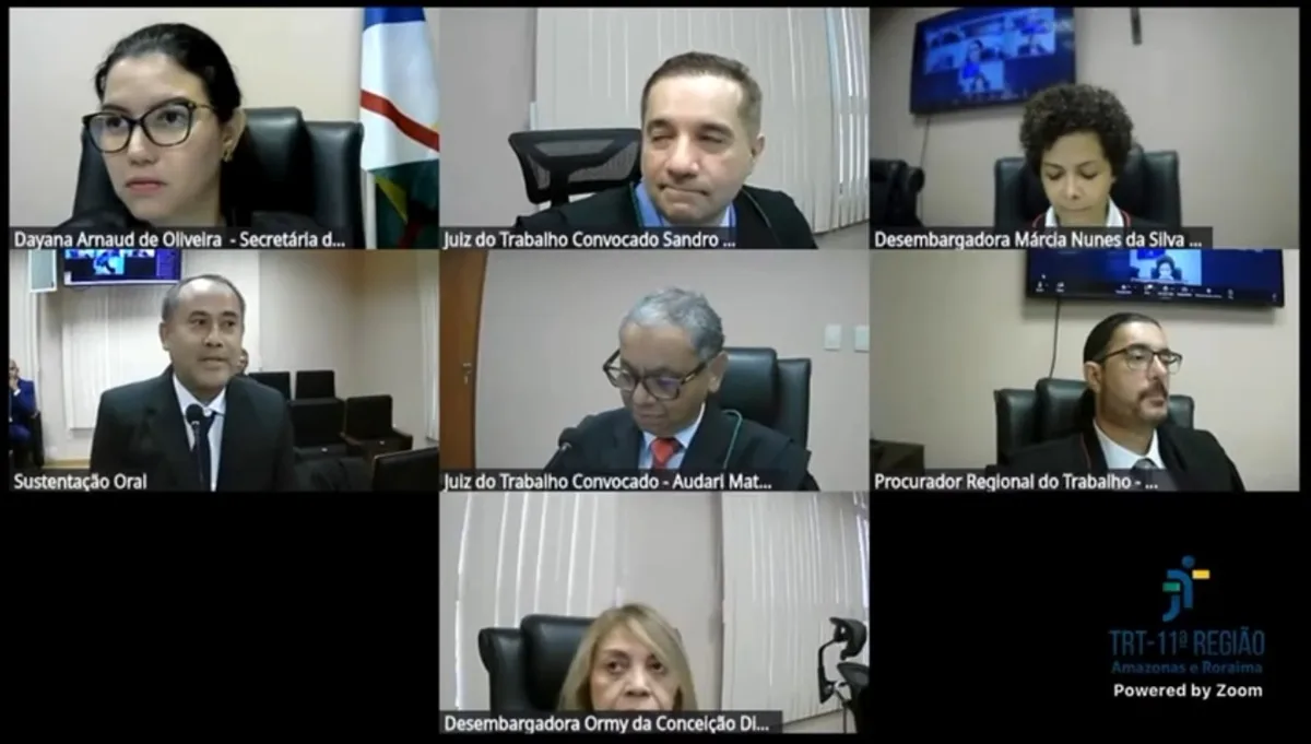 Pedreiro faz sustentação oral em processo trabalhista no Amazonas e recebe elogios de magistrados: 'Pode mudar de profissão'