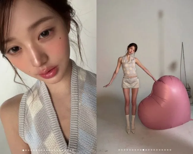 장원영, 사람이야 마네킹이야?..비현실적 자태