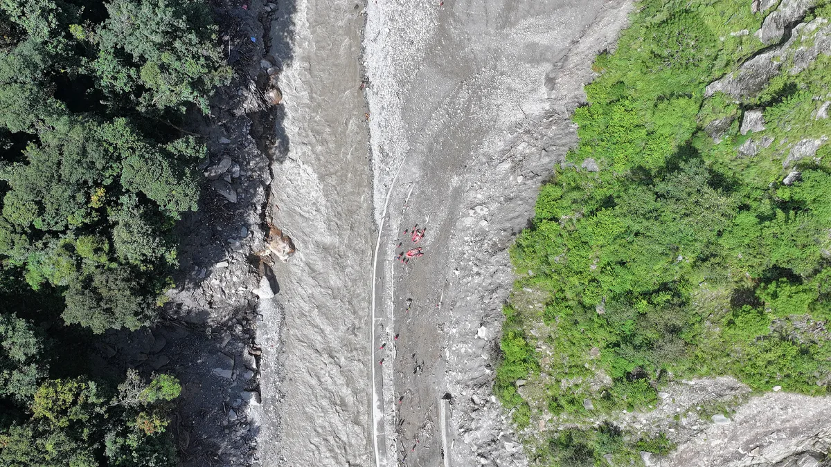Gyirong Port: Gateway within a deeply incised river valley
