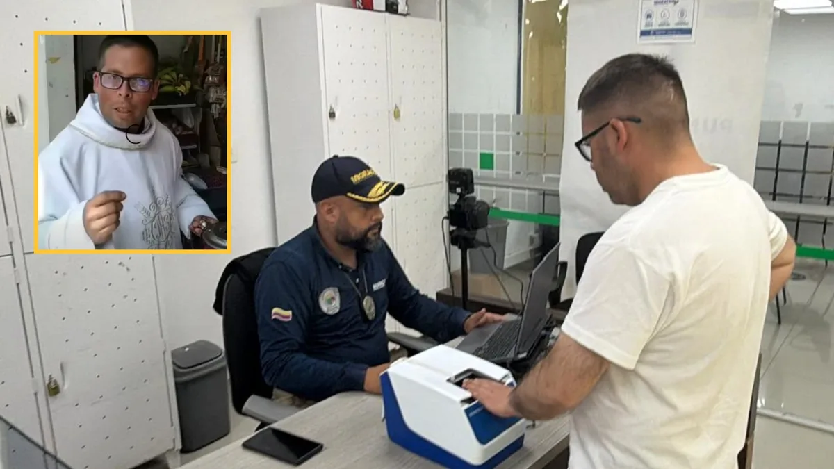 Expulsaron de Colombia a falso sacerdote que pedía ofrendas a conductores en vías de Medellín y Bogotá: usuarios lo habían denunciado por redes sociales