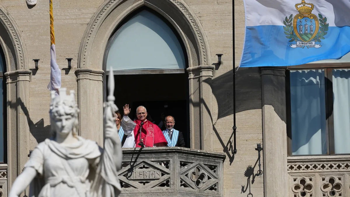 Pope Leo praises San Marino as model of freedom and common good