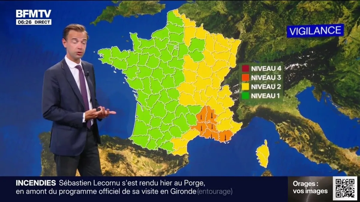 Le retour des nuages et quelques instabilités dans l'Est de la France: la météo de ce lundi 17 août