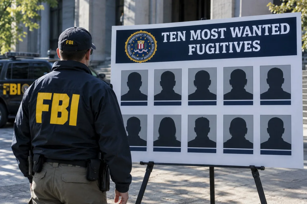 Es oficial: la lista actualizada de los más buscados por el FBI en septiembre 2026