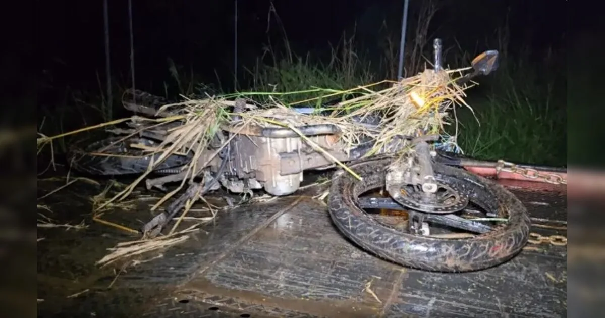 Adolescente de 16 anos morre ao despencar de barranco com moto furtada durante fuga da PM na BR-369