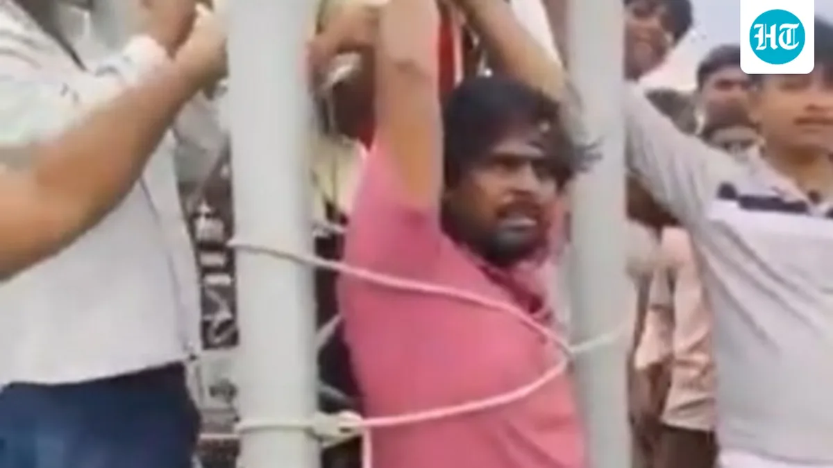 5G network poor, villagers tie telecom techie to mobile tower in UP's Fatehpur