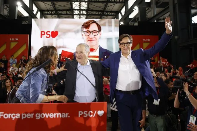 Illa proclama a Jordi Hereu candidato del PSC a las elecciones generales