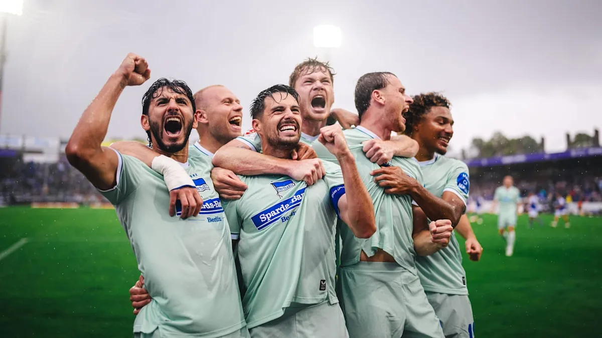 2. Liga im Überblick - Fünfter Sieg! Hertha-Höhenflug hält an
