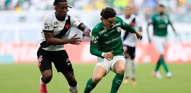 Palmeiras viaja rumo ao título, enquanto o Vasco viaja para a Série B