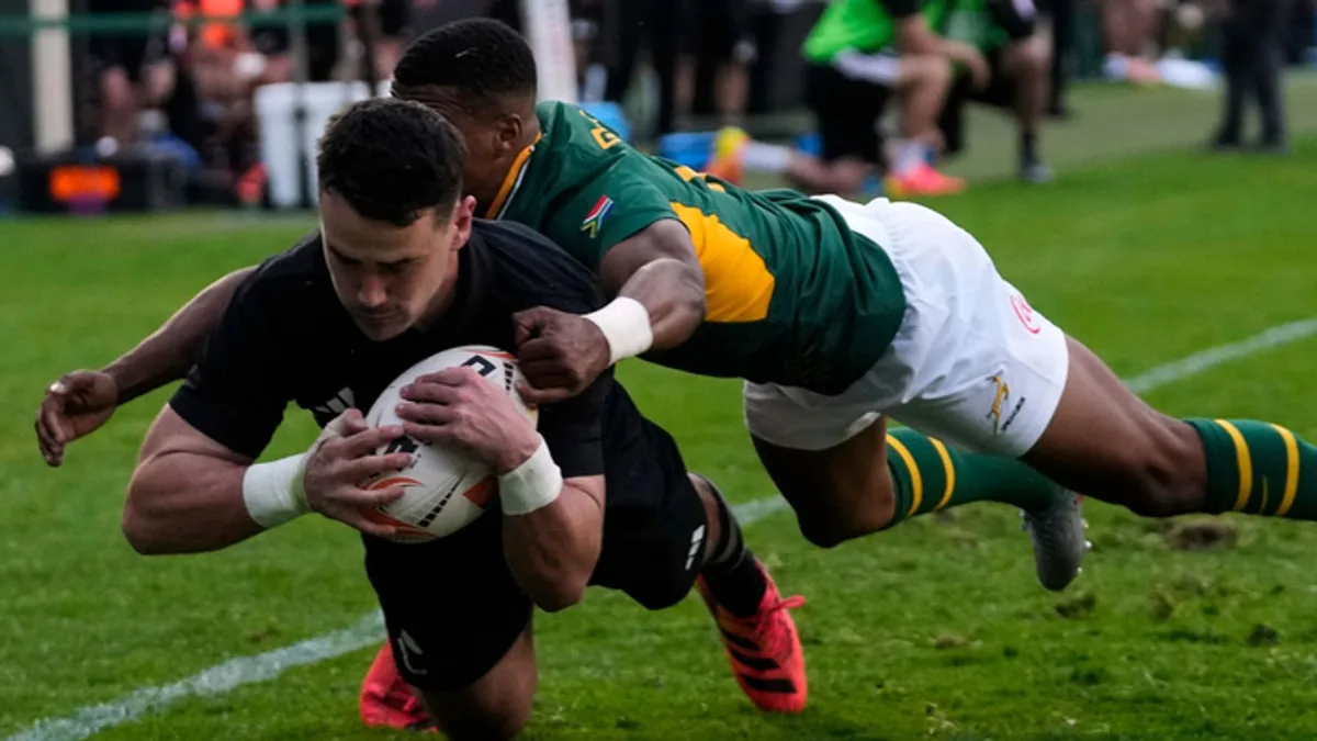 All Blacks slay Springboks in first Test upset at fortress Ellis Park