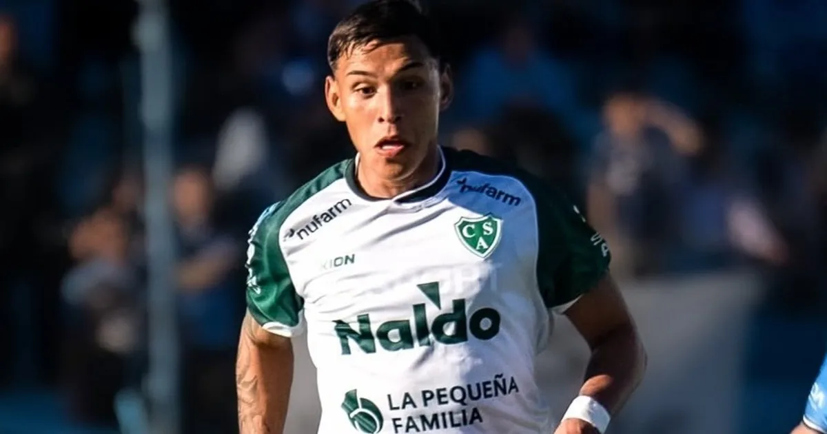 Es de River, fue cedido a Sarmiento y no podrá jugar por un acuerdo entre clubes