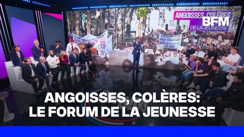 FORUM BFMTV - Angoisses, colères: le Forum de la jeunesse