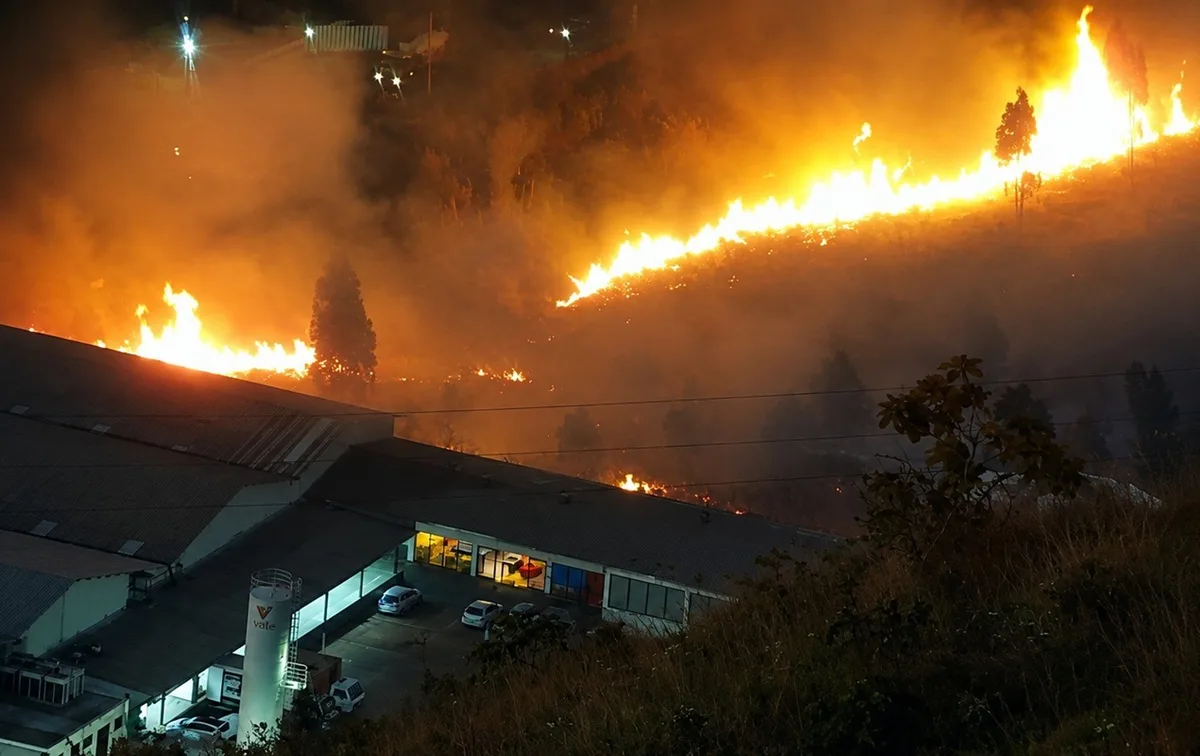 Incêndios mobilizam bombeiros em quatro pontos diferentes de BH