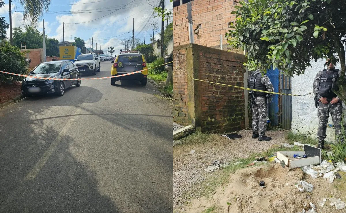 Suspeito morre em confronto com a RONE durante abordagem em Fazenda Rio Grande