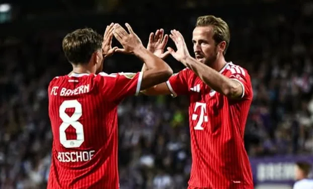 EN VIVO - VfL Osnabrück vs. Bayern Múnich: termina el primer tiempo, lo gana el equipo de Luis Díaz que lo gana 2-1