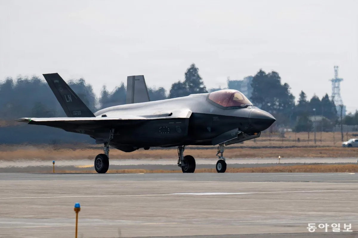 [단독]주일미군 F-35, 지난달 괌 방어 훈련에 시뮬레이터로 참여