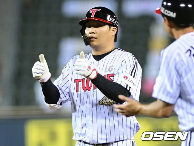 66일 만에 3연승 도전, LG 라인업 떴다...‘5경기 5할 맹타’ 문보경 4번 복귀, 오지환 제외, 임찬규 다승 1위 도전