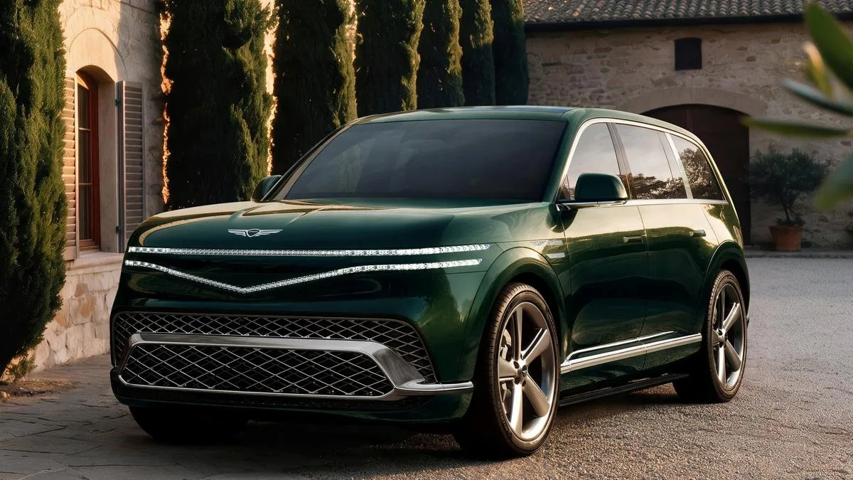 Genesis GV90 revealed as electric flagship with Rolls-Royce-style doors