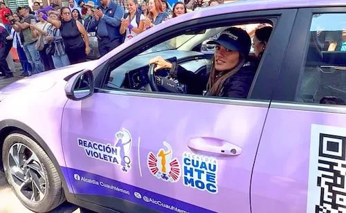 Alcaldía Cuauhtémoc da banderazo de salida a la Unidad Móvil Reacción Violeta; estará integrada por brigadas de abogadas y psicólogas