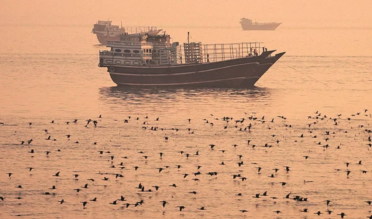 Iranian drones, missiles target US-contracted vessel near Strait of Hormuz