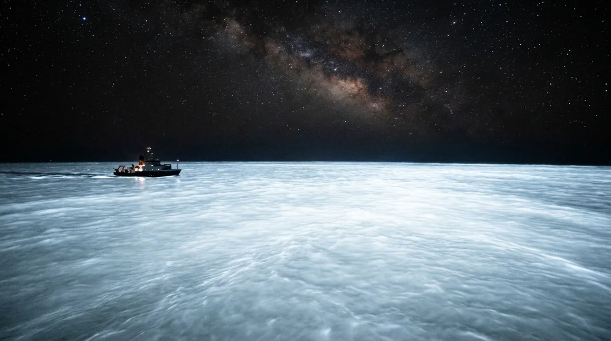 O brilho azul leitoso colossal que cobriu mais de 15 mil km² de oceano e foi detectado por satélites no espaço