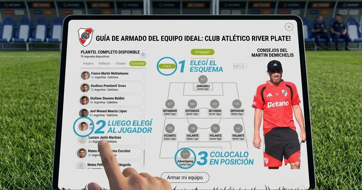 Armá tu 11 de River para recibir a Independiente Santa Fe por la Sudamericana