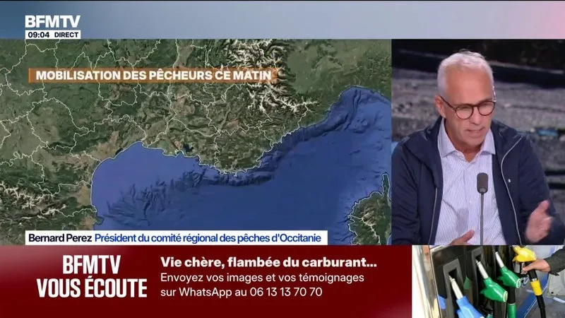Bernard Perez, président du comité régional des pêches d'Occitanie: "La profession de pêcheur en Méditerranée est en grand danger"
