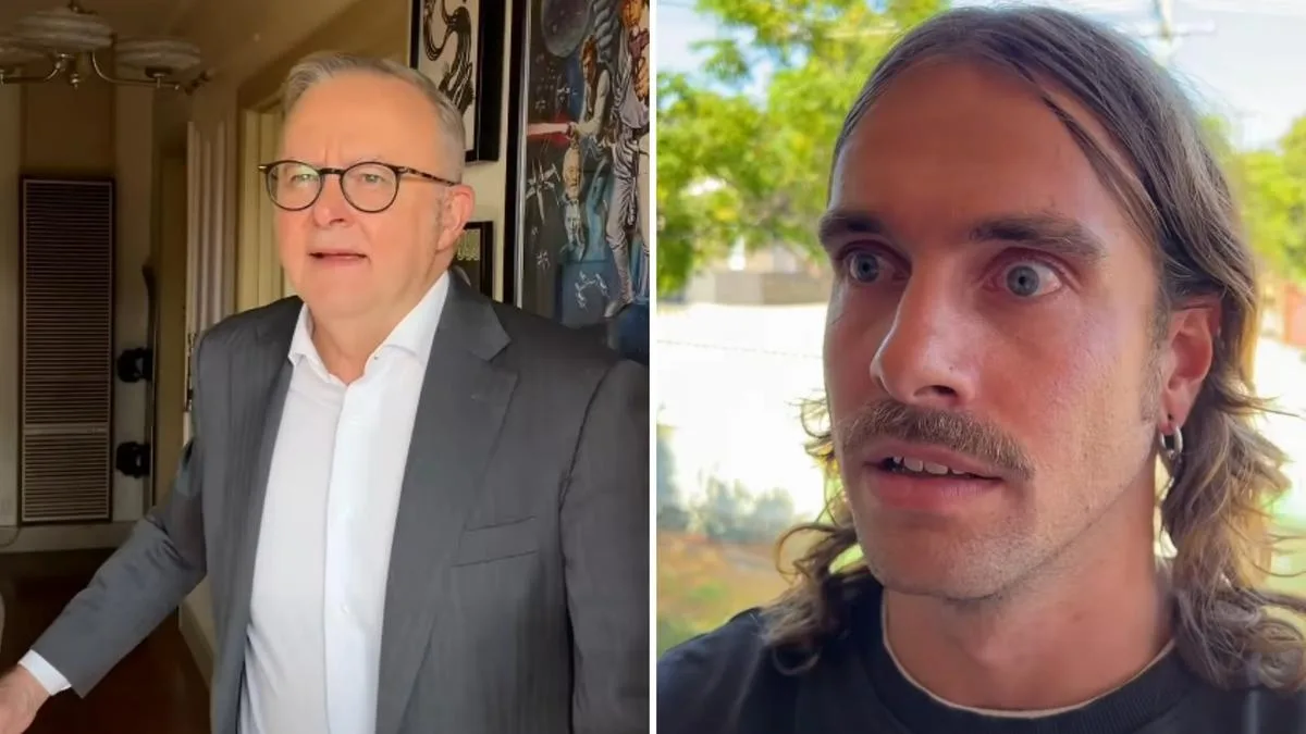 Anthony Albanese stars in Swag On The Beat comedy sketch as protective father: ‘If you break her heart’