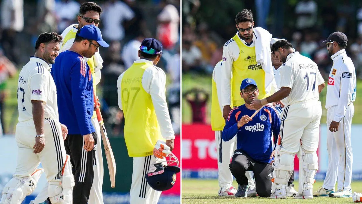 Will 'retired hurt' Pant bat on day 2 of Sri Lanka Test? India coach answers