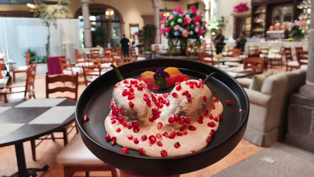 Con chile relleno con helado: Así es el Festival de la Nogada 2026 en Hacienda de los Morales