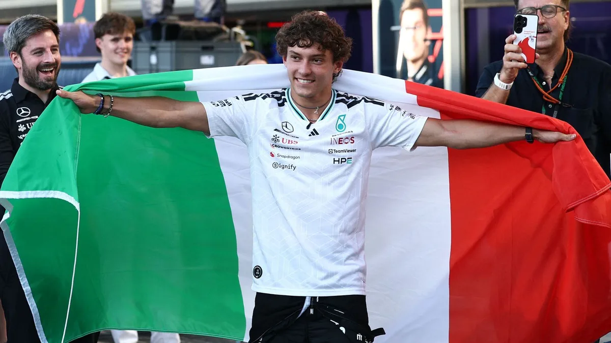 La épica victoria del prodigio Kimi Antonelli en Monza hace que los tifosi se olviden de Ferrari
