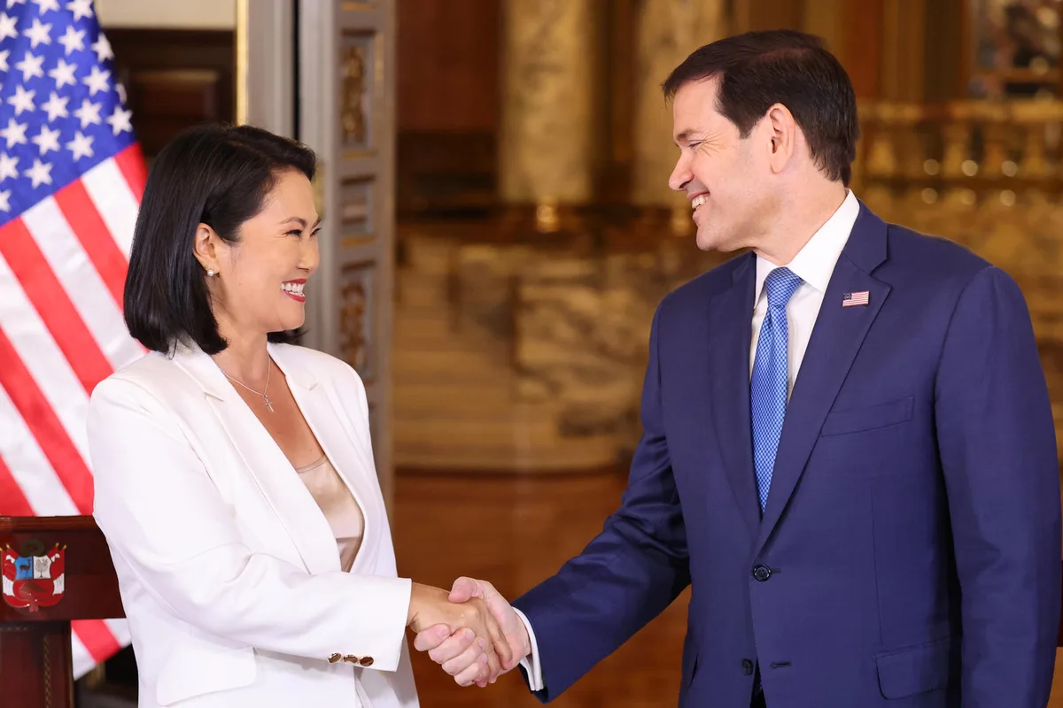 "Expulsarlos y que regresen a Venezuela": el plan migratorio que Fujimori llevó a la mesa con Rubio