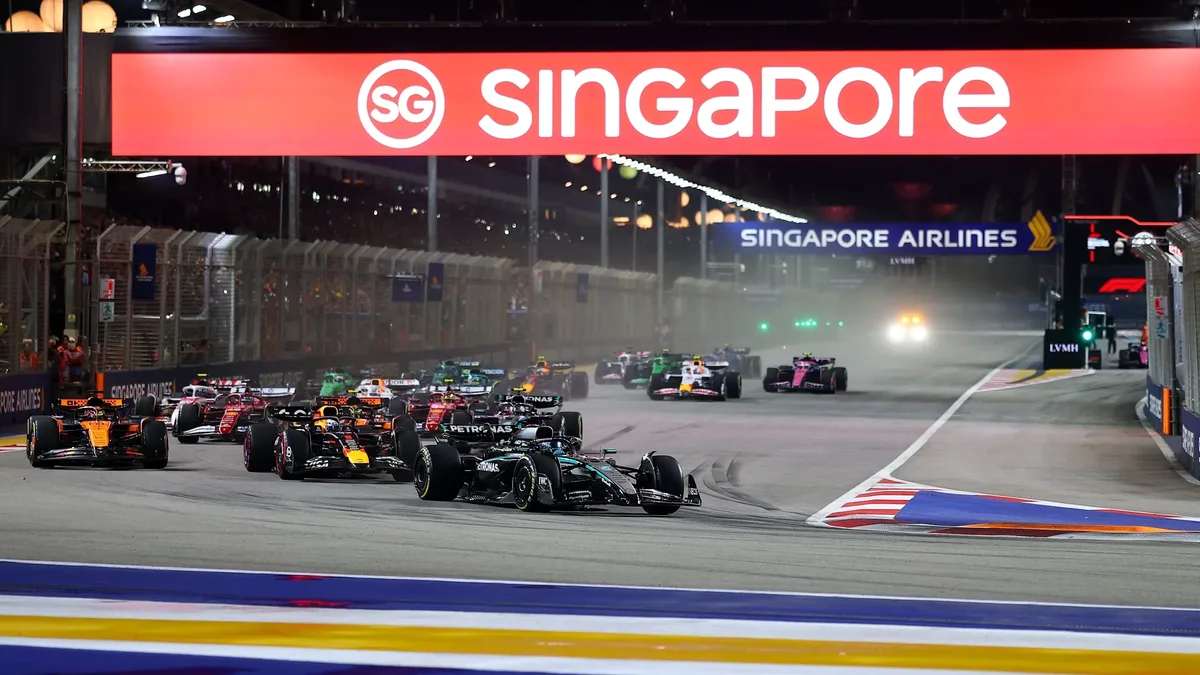 Calor extremo: FIA alerta para GP de Fórmula 1 em Singapura