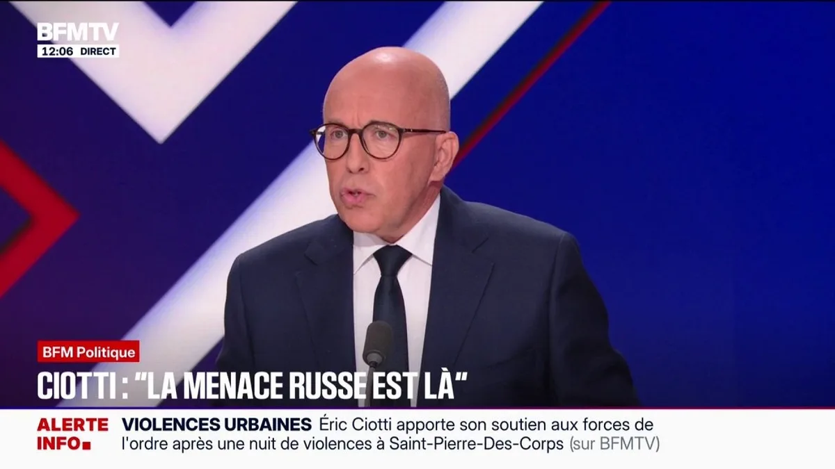 Prix des carburants: Éric Ciotti, président de l’UDR, demande “une baisse de la TVA”