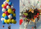 Up da vida real: piloto percorre 300 km com 94 balões nos EUA
