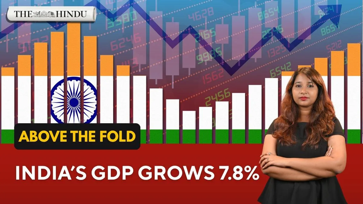 Watch: India’s GDP grows 7.8%: what’s driving growth? | Above the Fold | Sept 1, 2026
