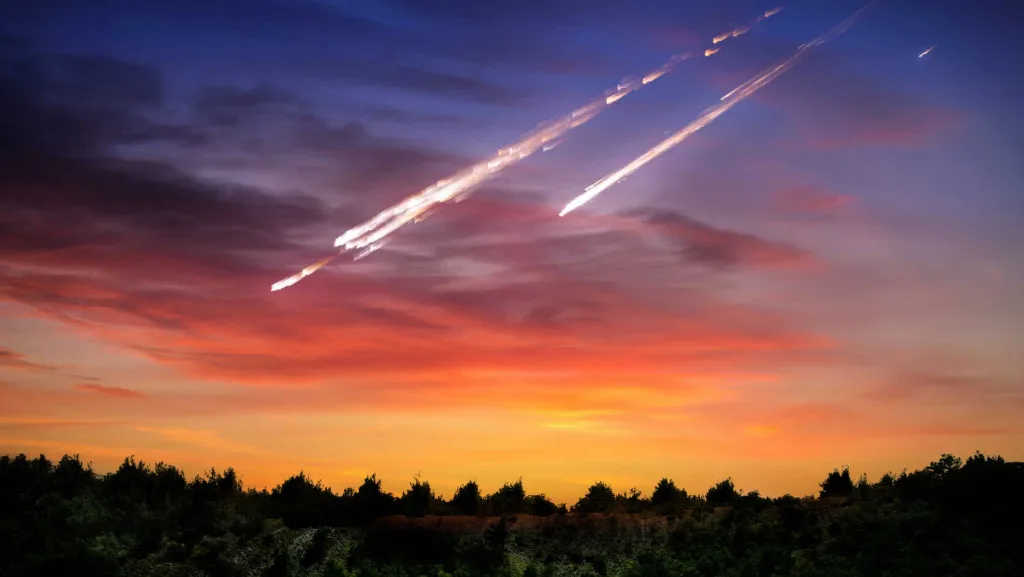 Como rochas espaciais viram meteoritos ao cair na Terra
