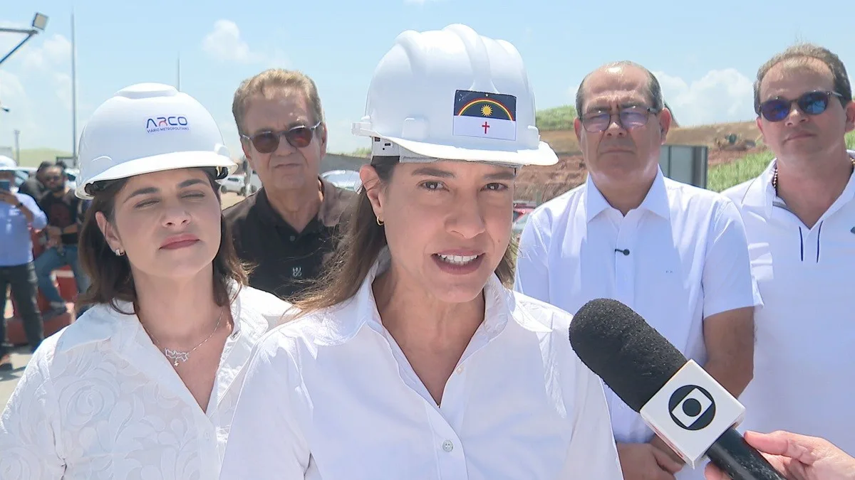 Raquel Lyra promete entregar primeiro trecho do Arco Metropolitano até o final de 2027