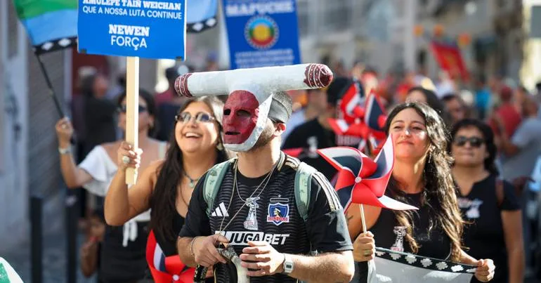 Organização da marcha de imigrantes visa falta de políticos