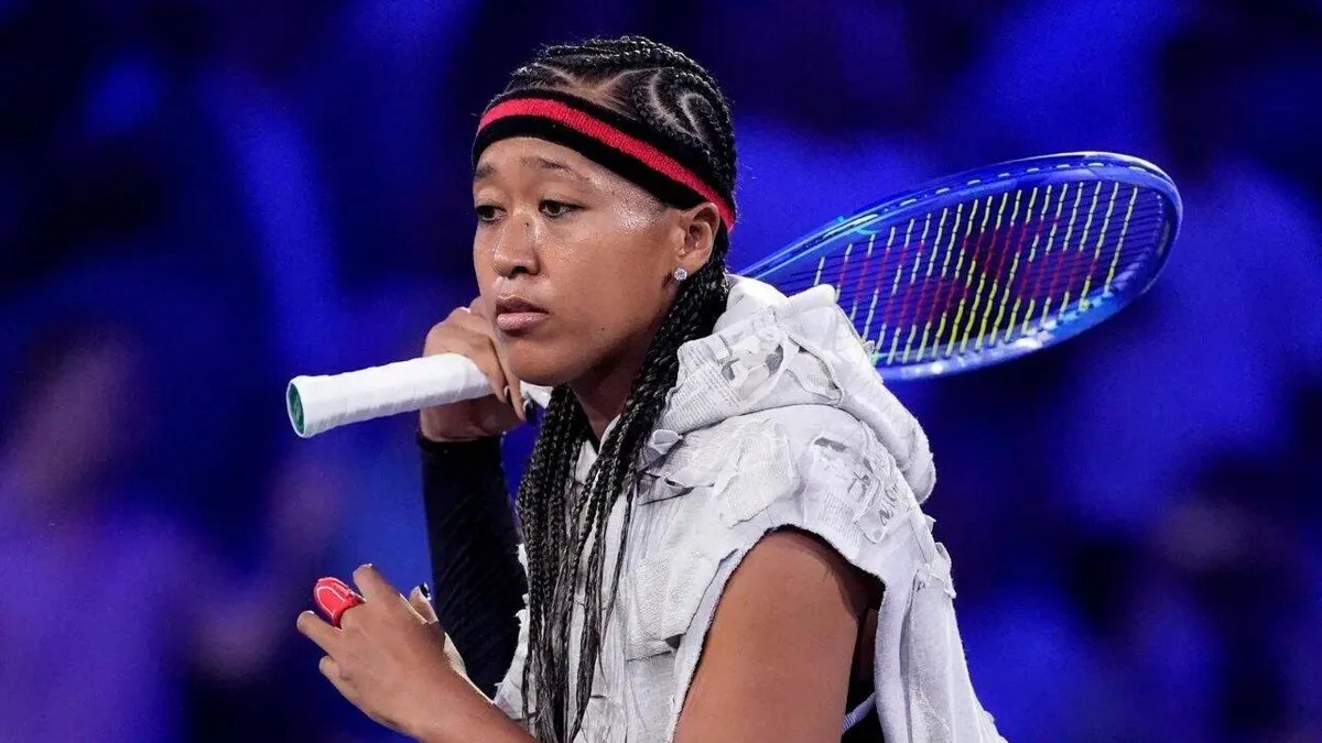 Why Naomi Osaka walked onto US Open court in gray hoodie and cornrows