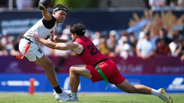 Canadian men book ticket to LA 2028 with bronze-medal win at flag football world championships