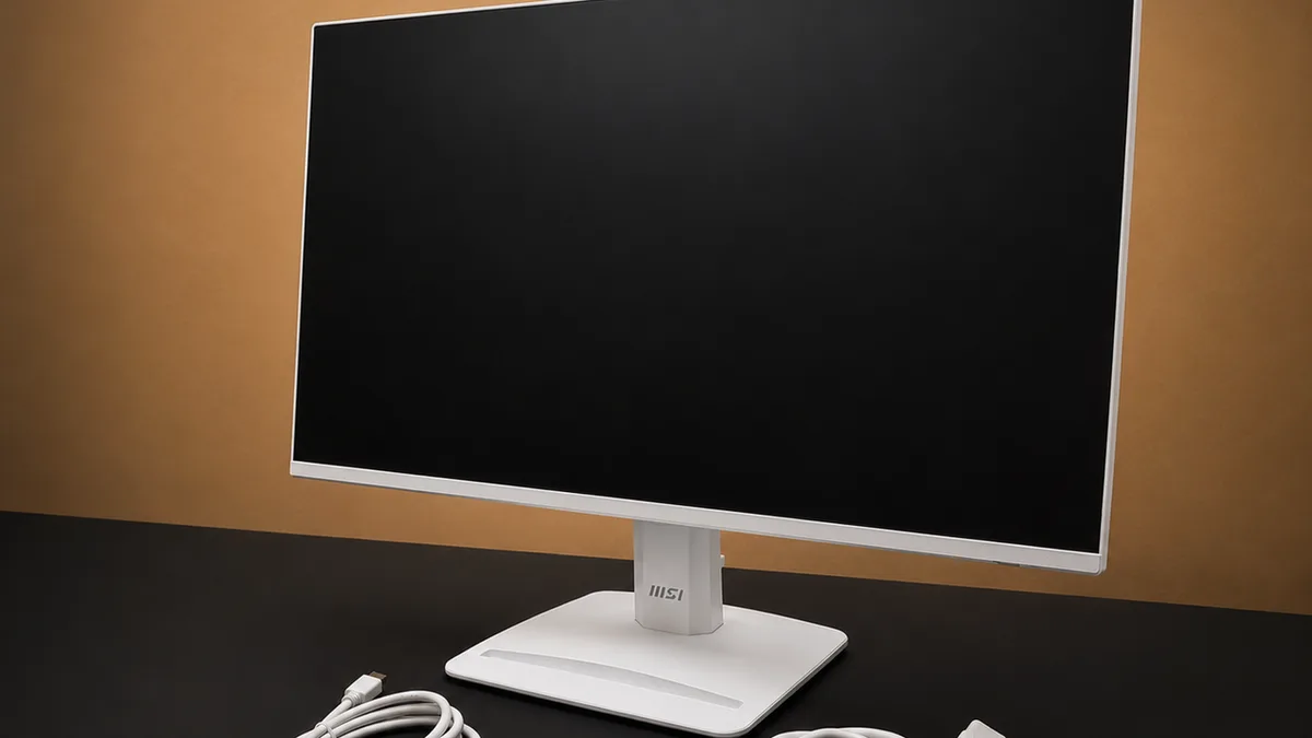 MSI Pro MP243W E14 review: A simple FHD business monitor at a spectacular price