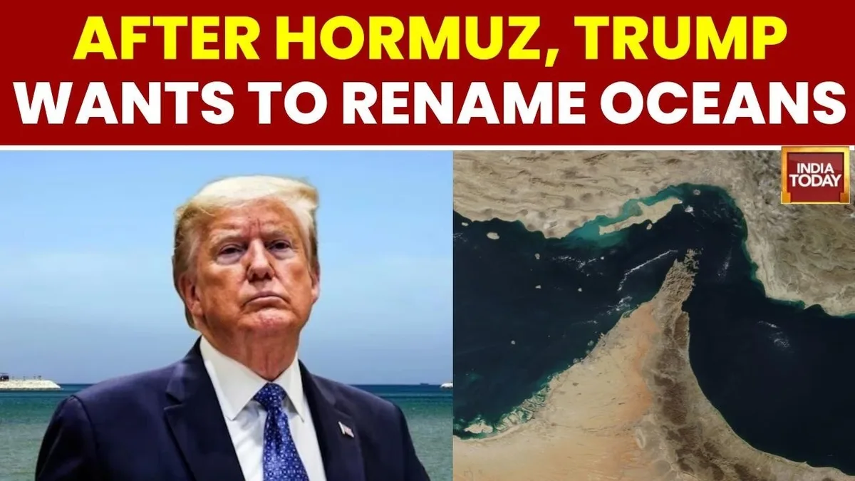 'We Should Have An Ocean': Trump Pitches Renaming Atlantic Or Pacific