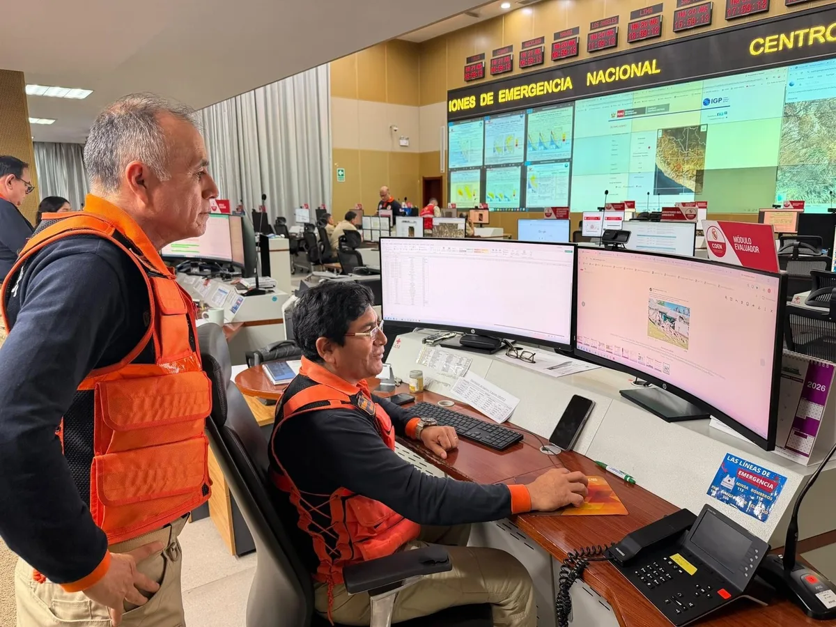 Al menos tres heridos y daños en una treintena de edificios públicos tras el terremoto de magnitud 7,2 en Perú