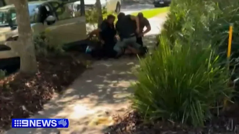 Men in custody after dramatic police chase