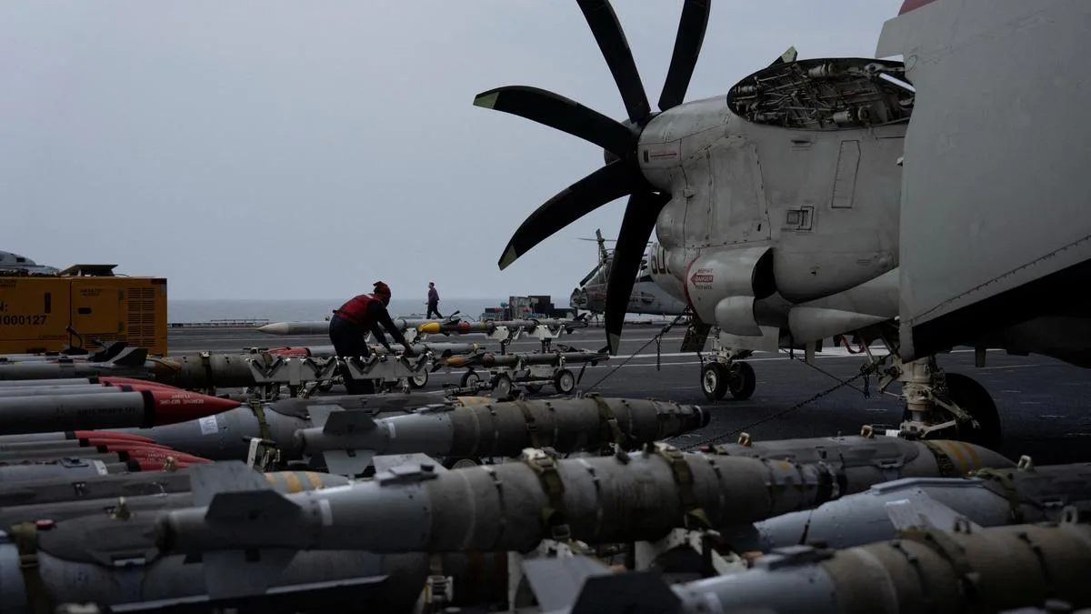 U.S. military says Iran war has led to munitions shortfall