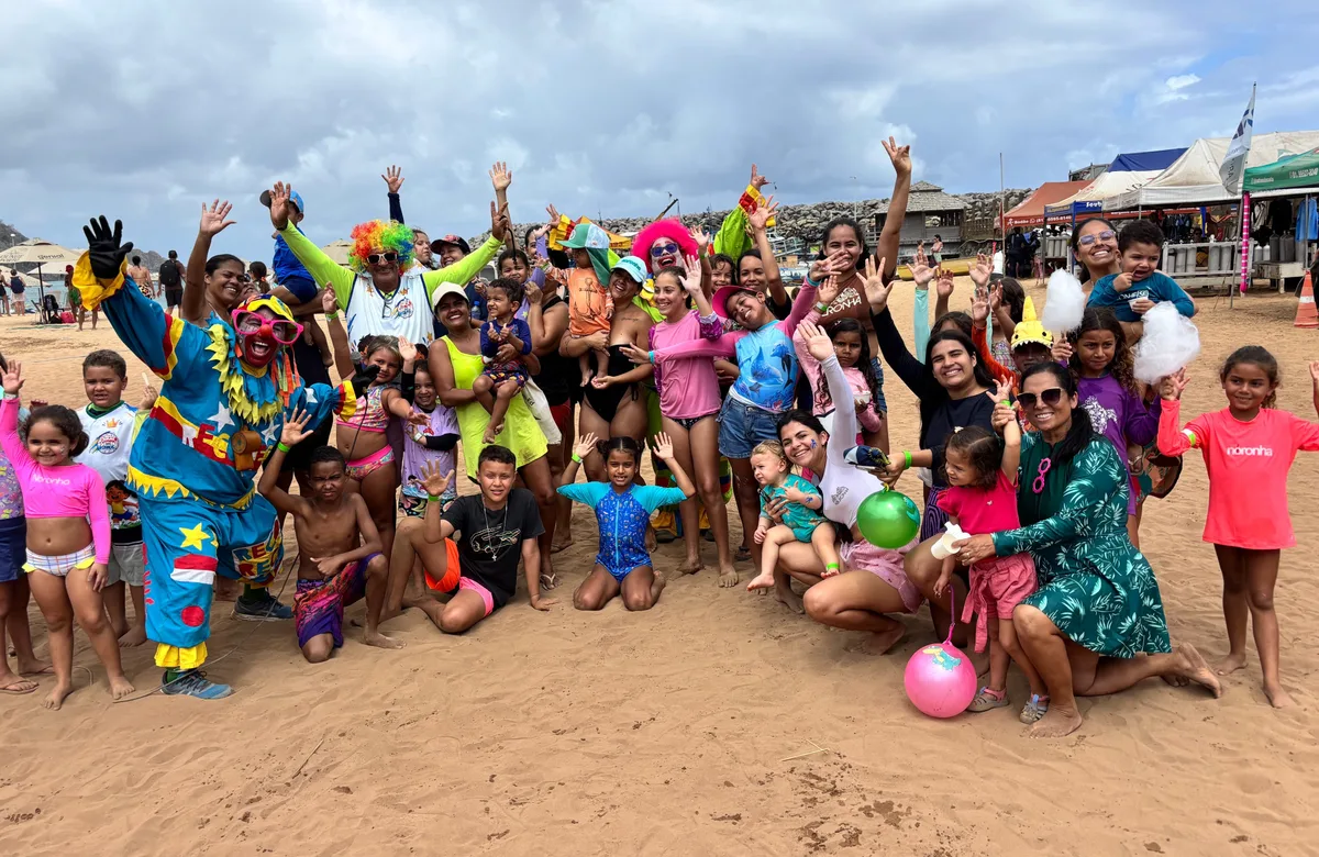 Dia das Crianças tem duas festas em Fernando de Noronha
