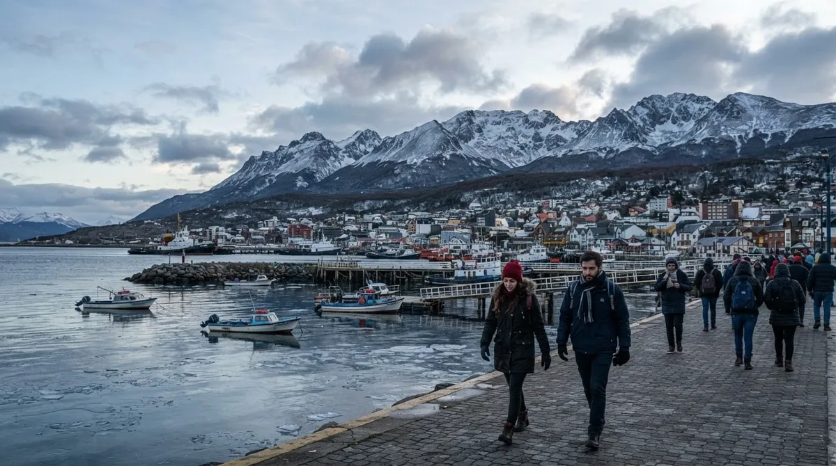 Clima en Tierra del Fuego hoy martes 22 de septiembre: nubes dispersas y frío intenso